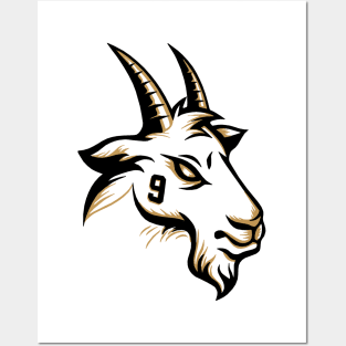 Brees GOAT, New orleans Saints themed Posters and Art